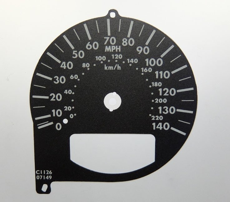 FORESTER MPH DIAL CONVERSION