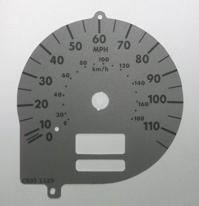 FORESTER MPH DIAL CONVERSION