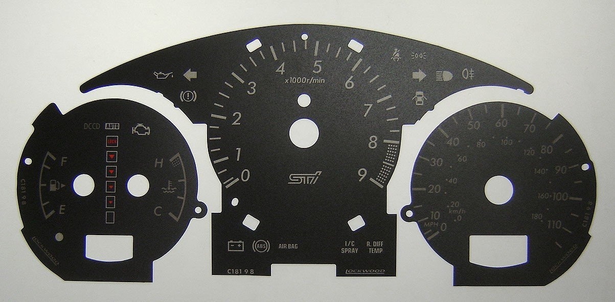 IMPREZA MPH DIAL CONVERSION