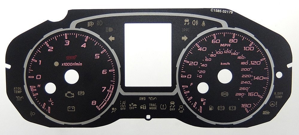 IMPREZA MPH DIAL CONVERSION