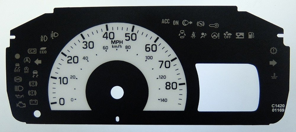 ALTO MPH DIAL CONVERSION