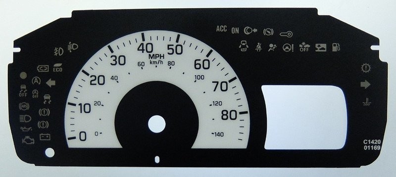 ALTO MPH DIAL CONVERSION