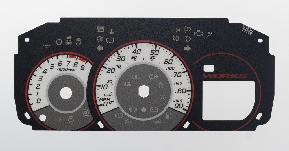 ALTO WORKS MPH DIAL CONVERSION