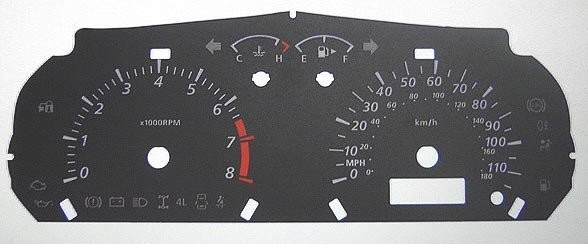 JIMNY MPH DIAL CONVERSION