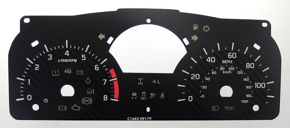 JIMNY MPH DIAL CONVERSION
