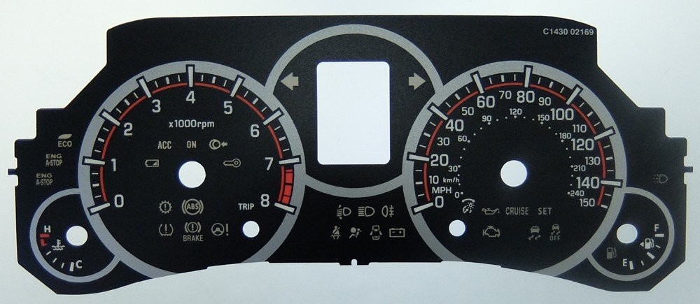 SWIFT MPH DIAL CONVERSION