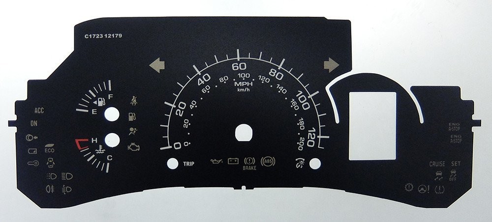 SWIFT MPH DIAL CONVERSION