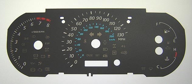 VITARA MPH DIAL CONVERSION
