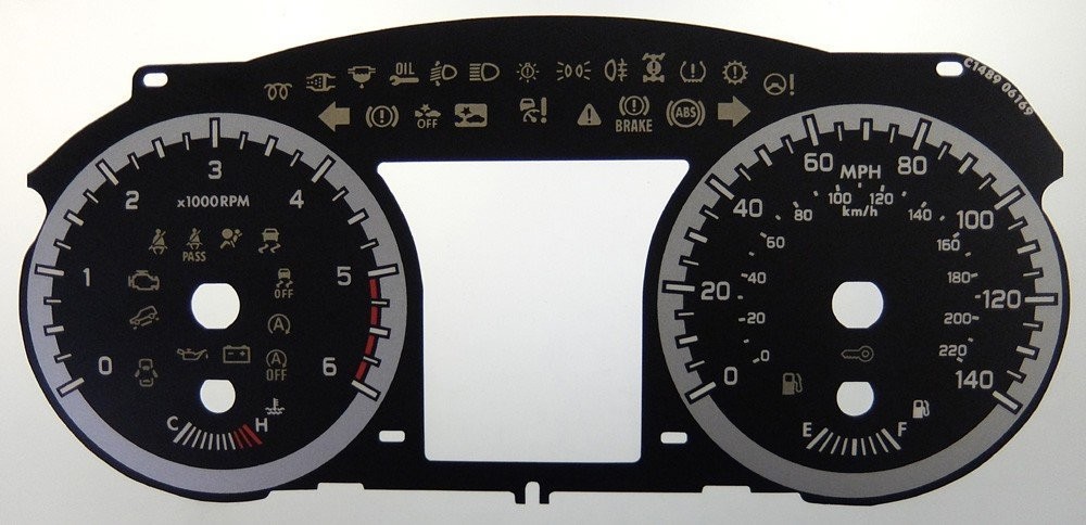 S-CROSS DIESEL MPH DIAL CONVERSION