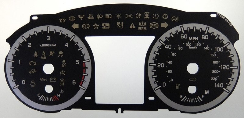S-CROSS DIESEL MPH DIAL CONVERSION