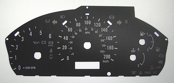VITARA MPH DIAL CONVERSION