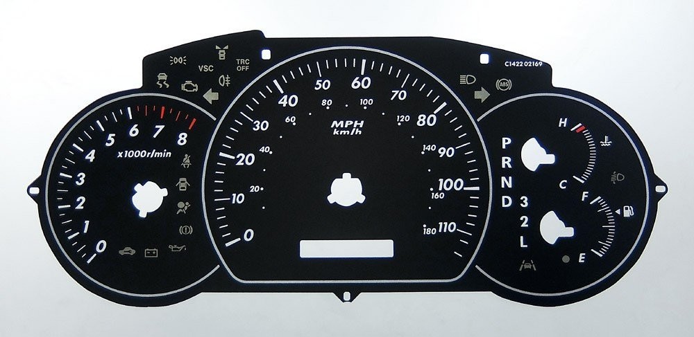 ALPHARD MPH DIAL CONVERSION