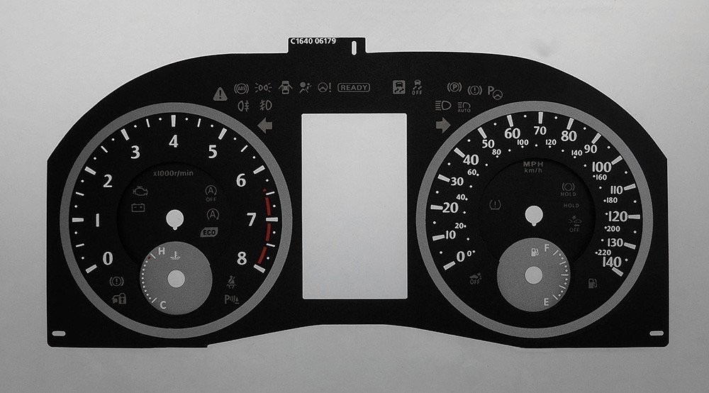 ALPHARD / VELLFIRE MPH DIAL CONVERSION