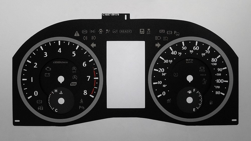 ALPHARD / VELLFIRE MPH DIAL CONVERSION