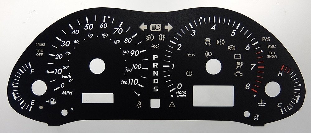 AVENSIS AUTO MPH DIAL CONVERSION
