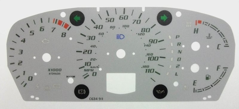 CAMRY MPH DIAL CONVERSION