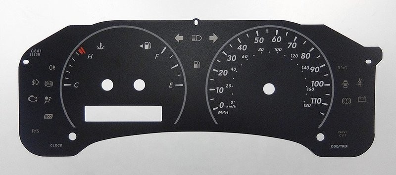 COROLLA MPH DIAL CONVERSION