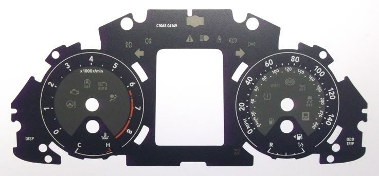 COROLLA MPH DIAL CONVERSION