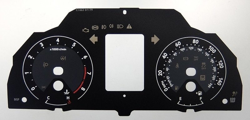 COROLLA MPH DIAL CONVERSION