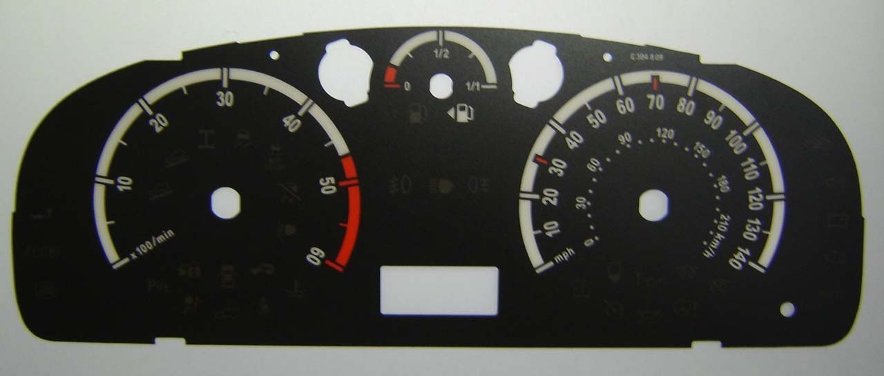 COROLLA DIESEL MPH DIAL CONVERSION