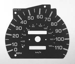 ESTIMA / LUCIDA / EMINA MPH DIAL CONVERSION