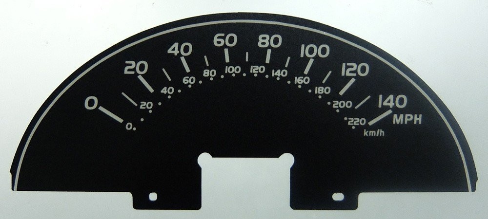 ESTIMA PETROL 2005> MPH DIAL CONVERSION