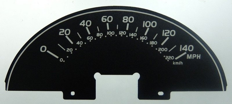ESTIMA PETROL 2005> MPH DIAL CONVERSION