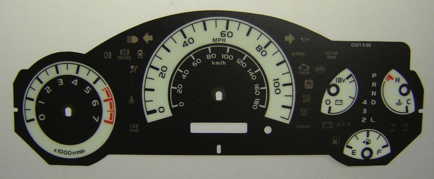 FJ CRUISER MPH DIAL CONVERSION