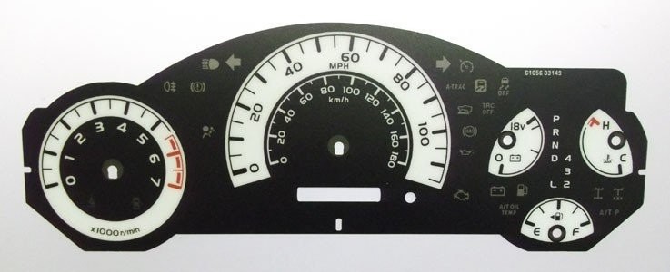 FJ CRUISER MPH DIAL CONVERSION