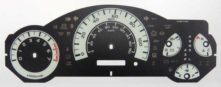 FJ CRUISER MPH DIAL CONVERSION