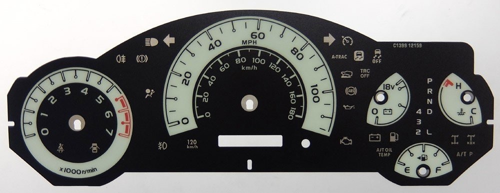 FJ CRUISER MPH DIAL CONVERSION