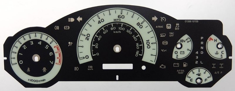 FJ CRUISER MPH DIAL CONVERSION