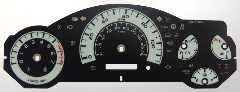 FJ CRUISER MPH DIAL CONVERSION