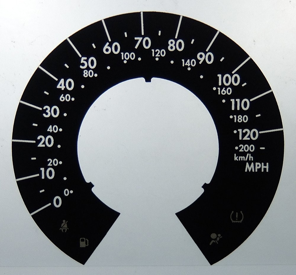 HILUX / VIGO MPH DIAL CONVERSION