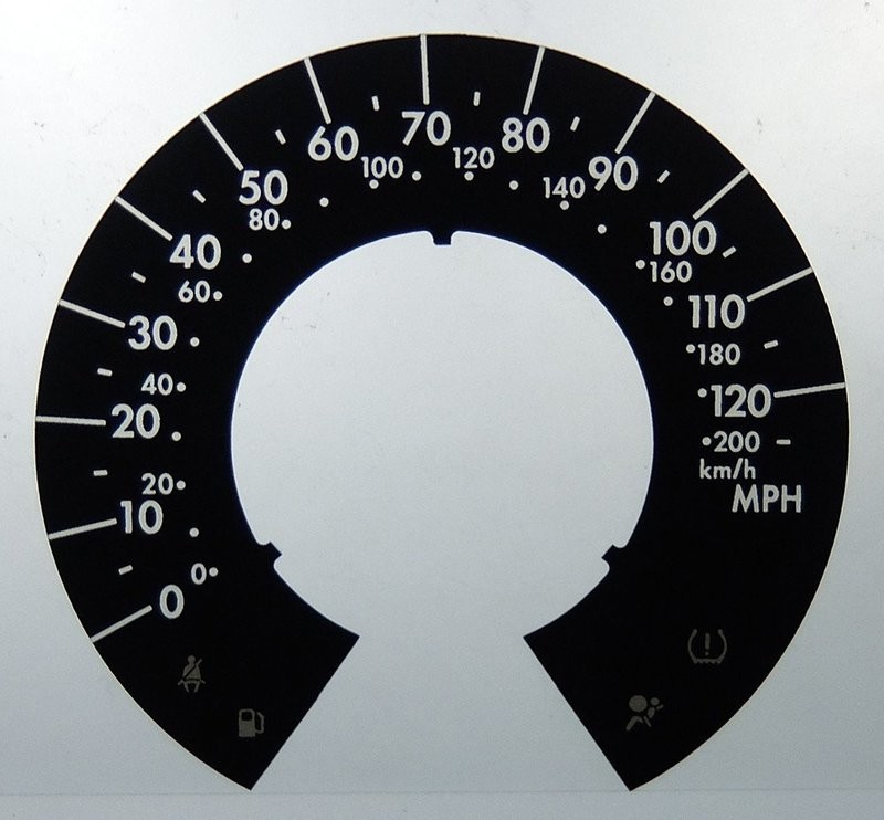 HILUX / VIGO MPH DIAL CONVERSION