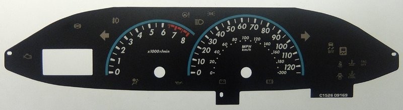 VITZ / YARIS MPH DIAL CONVERSION