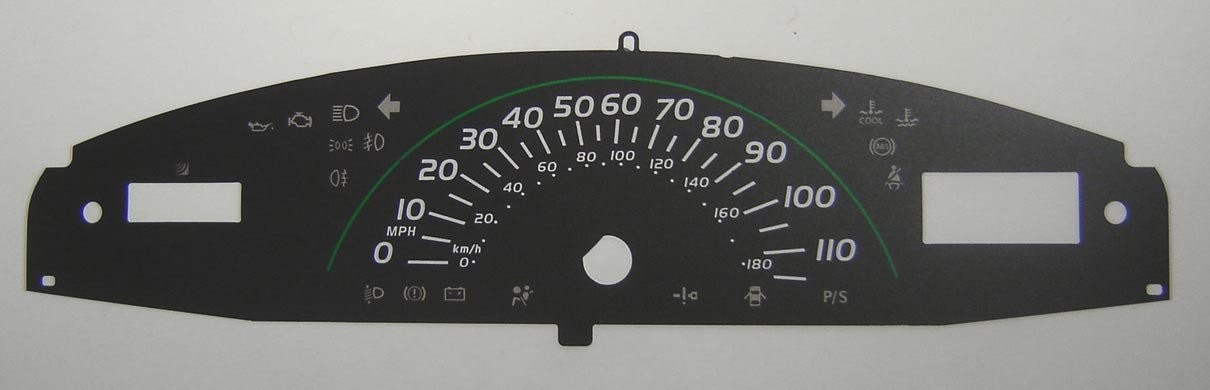 VITZ / YARIS MPH DIAL CONVERSION