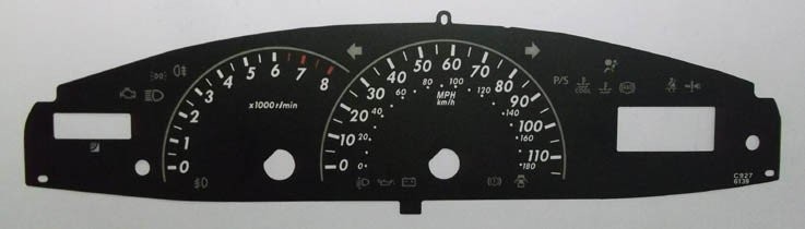 VITZ / YARIS MPH DIAL CONVERSION