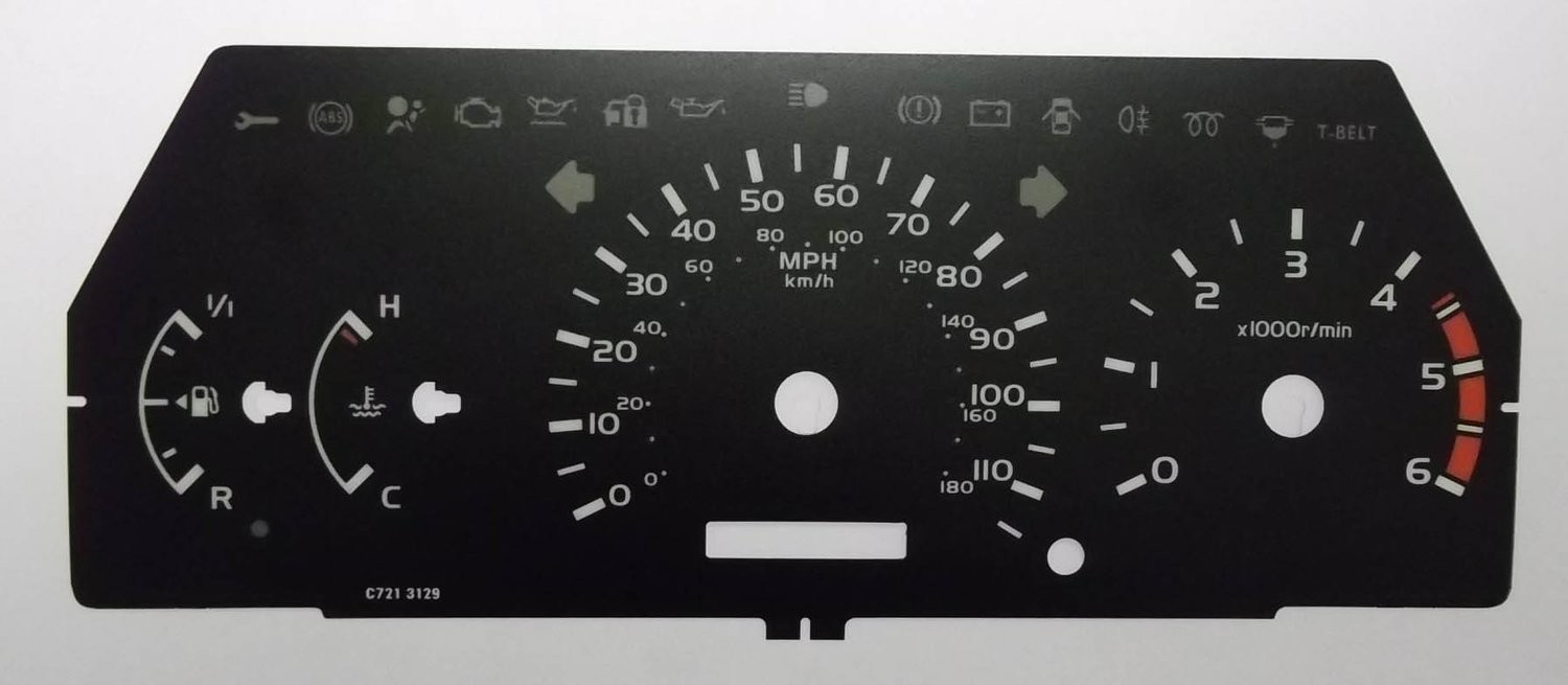HIACE MPH DIAL CONVERSION