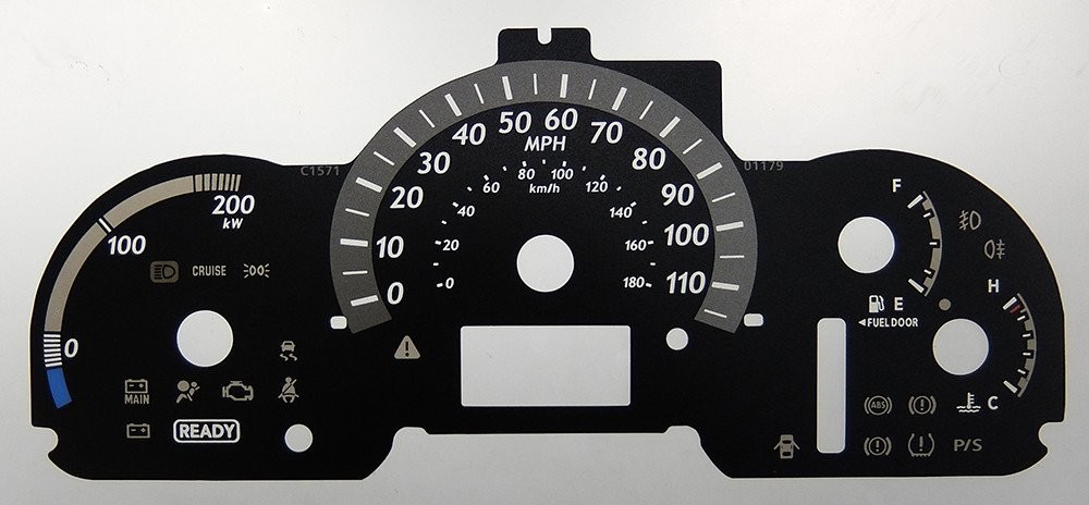HIGHLANDER / KLUGER MPH DIAL CONVERSION