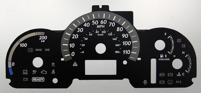 HIGHLANDER / KLUGER MPH DIAL CONVERSION