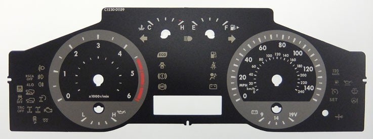 LANDCRUISER MPH DIAL CONVERSION