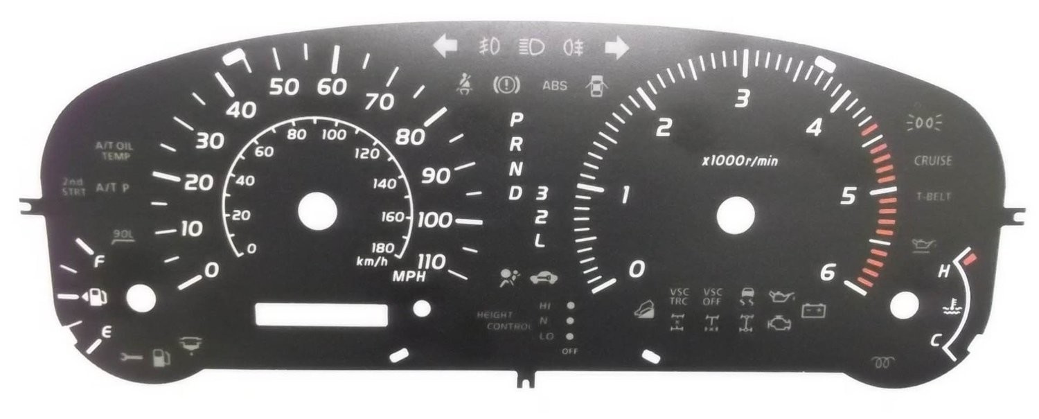 LANDCRUISER MPH DIAL CONVERSION