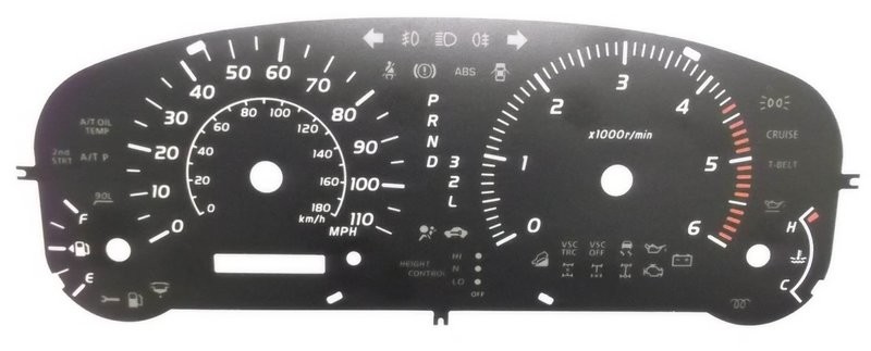 LANDCRUISER MPH DIAL CONVERSION