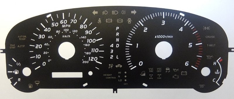 LANDCRUISER MPH DIAL CONVERSION