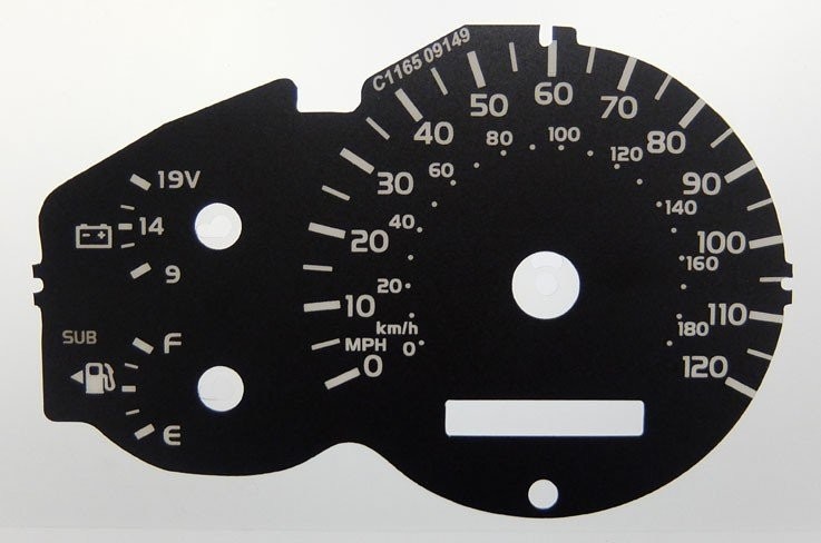 LANDCRUISER MPH DIAL CONVERSION