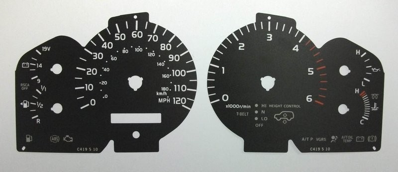 LANDCRUISER MPH DIAL CONVERSION