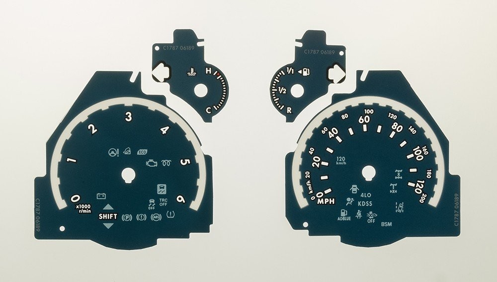 LANDCRUISER MPH DIAL CONVERSION