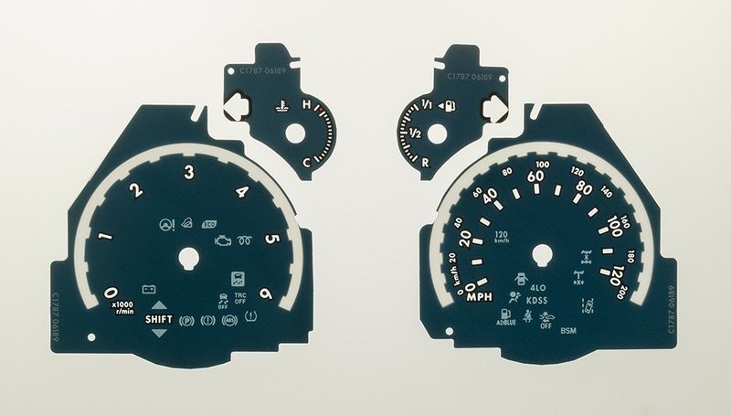 LANDCRUISER MPH DIAL CONVERSION