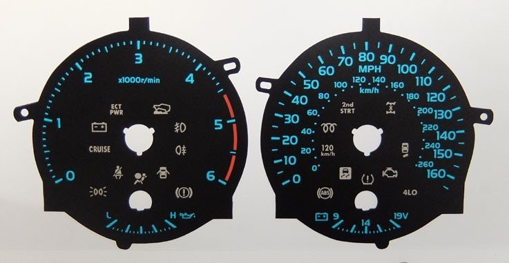 LANDCRUISER MPH DIAL CONVERSION